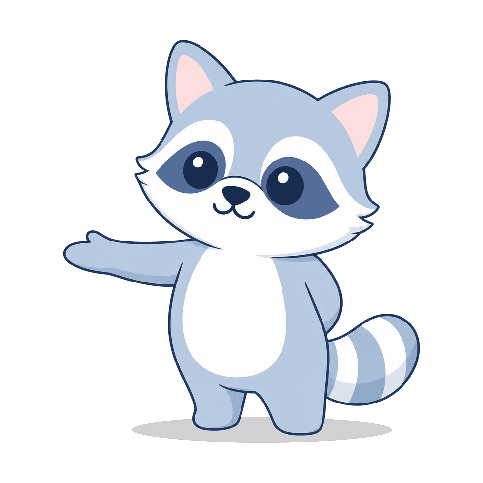 SEOExpert raccoon mascot inviting you to a free audit